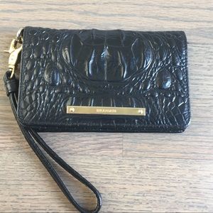 Black Brahmin Wristlet